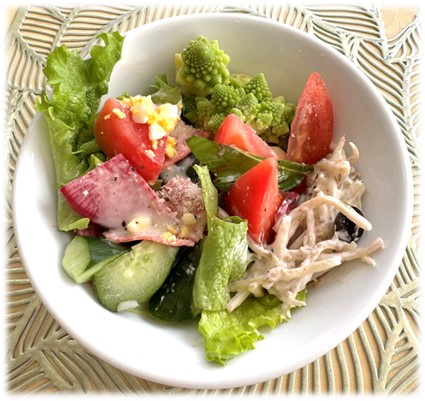 1日の1/2の野菜がとれる
