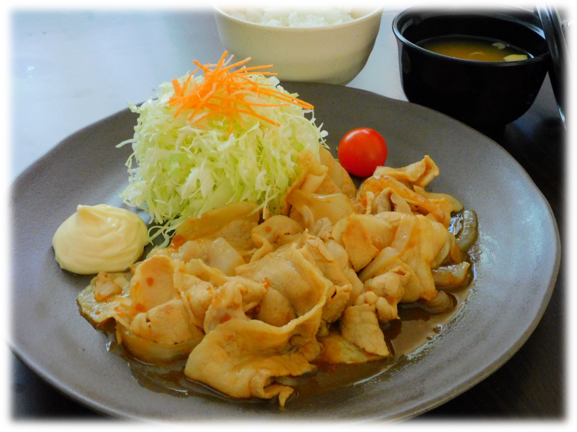 生姜焼き膳