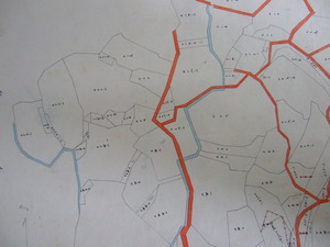地籍調査前の地図(旧紙図)