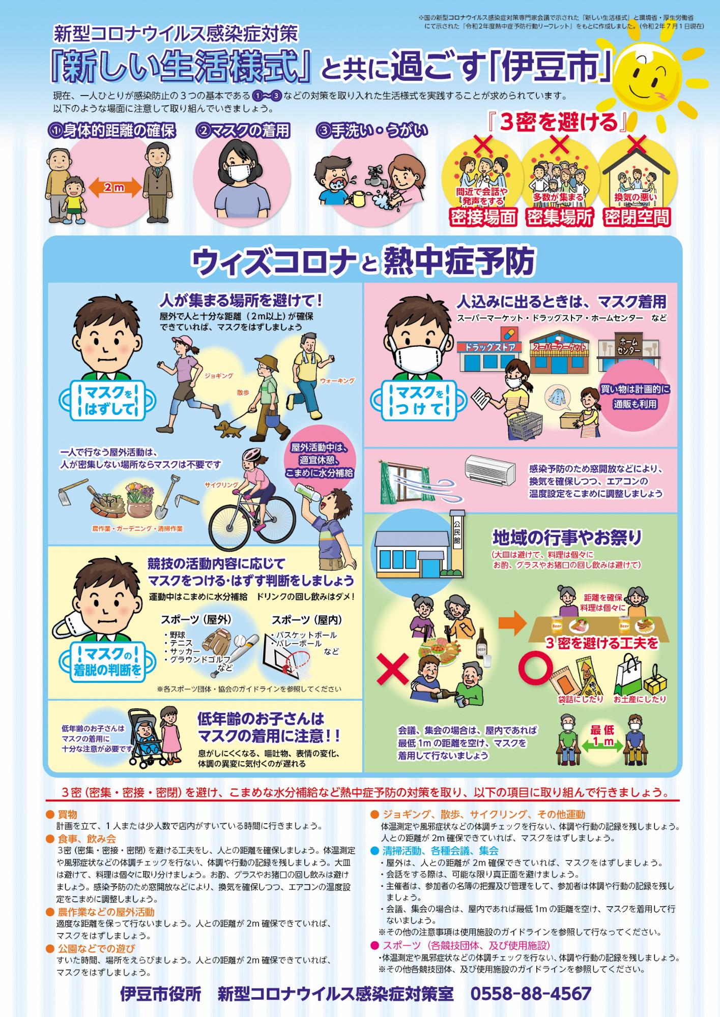 『新しい生活様式』と共に過ごす『伊豆市』