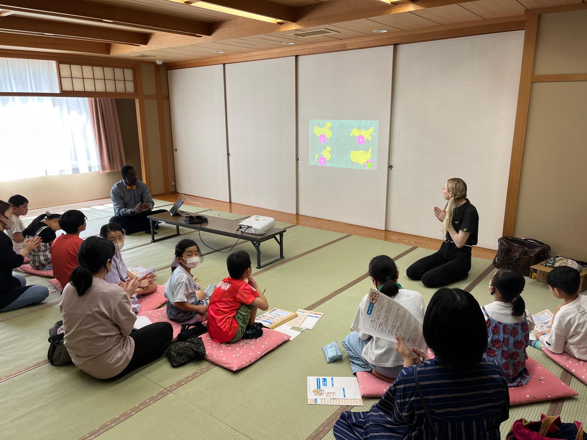英会話教室4月の様子1
