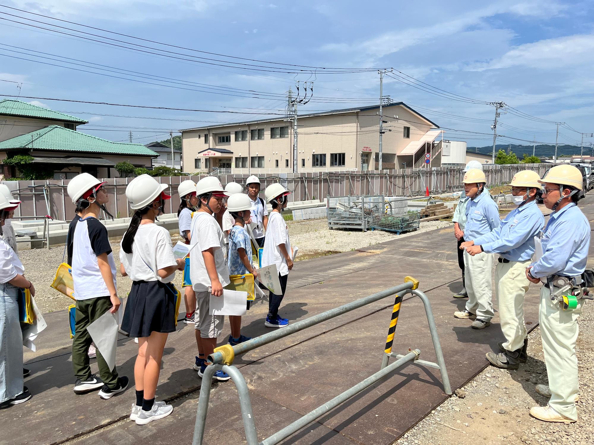 <修善寺東小学校 現場見学1>