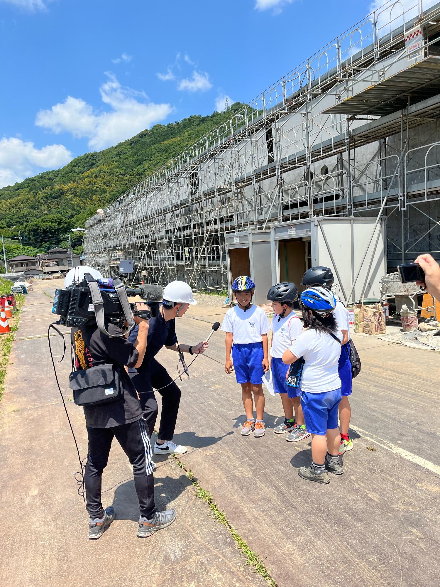 <中伊豆小学校 現場見学2>