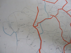地籍調査前の地図（旧紙図）